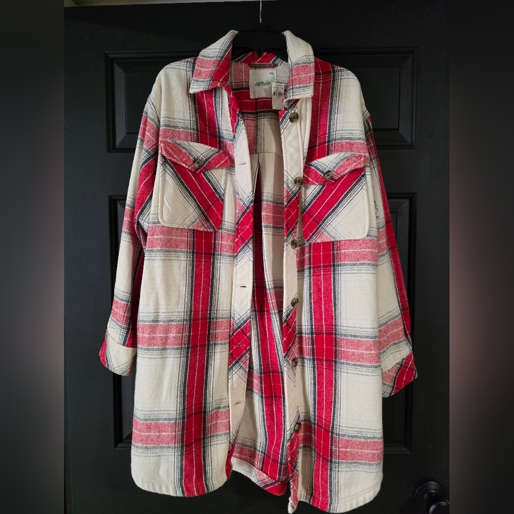 Aerie Shacket Size Medium